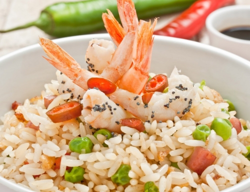 Quadra Island Shrimp and Rice Salad